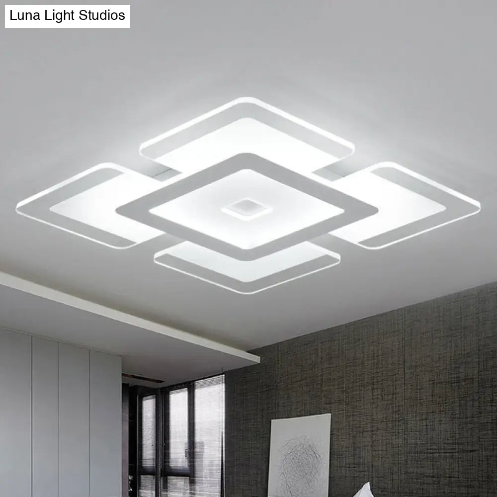 Modern Style Acrylic Led Flush Ceiling Light - Clear!

This Revised Title Maintains The Important
