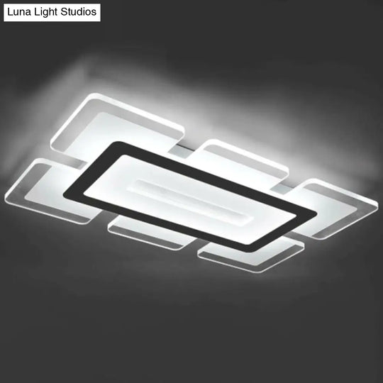 Modern Style Acrylic Led Flush Ceiling Light - Clear!

This Revised Title Maintains The Important