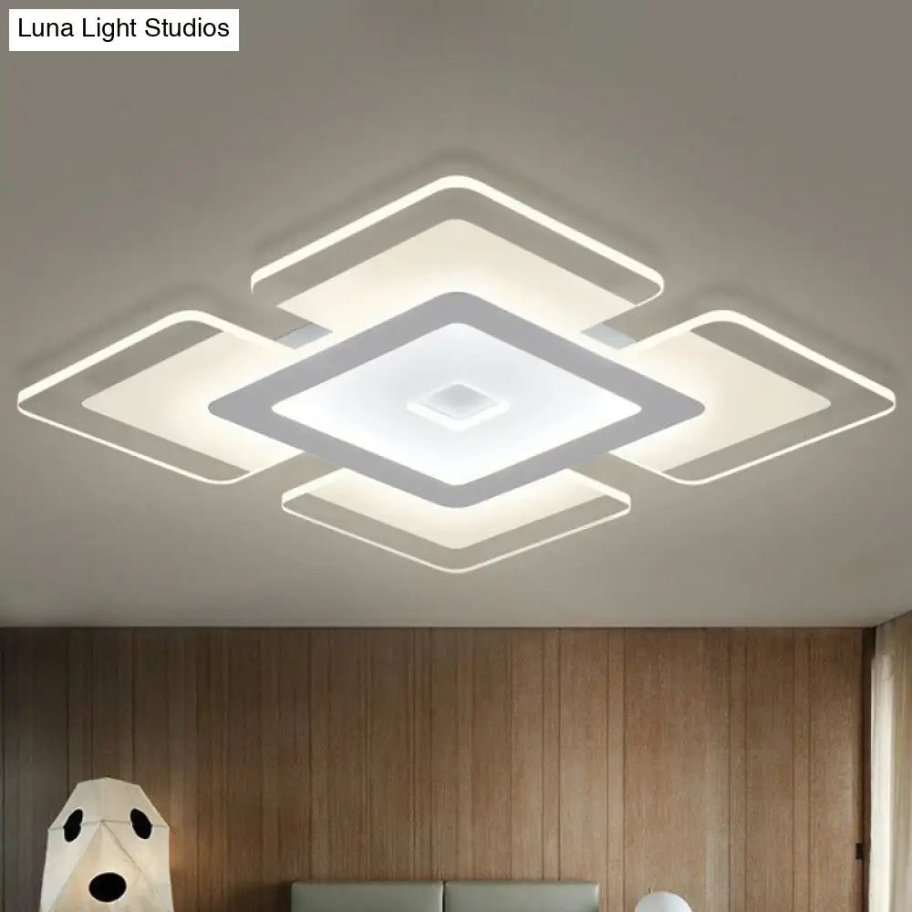 Modern Style Acrylic Led Flush Ceiling Light - Clear!

This Revised Title Maintains The Important