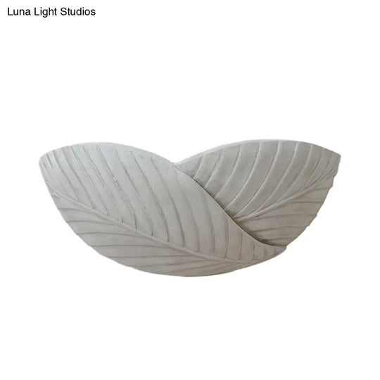 Modern Style Grey Cement Bowl/Cylinder Shade Wall Light - 1-Light Bathroom Fixture