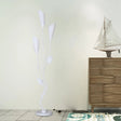 Modern Tree Floor Reading Lamp With Metallic Finish 3-Bulb Standing Light For Study Room Torchiere
