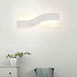 Modern Twisted Sconce Led Wall Mounted Light Fixture In Gold - Warm White /