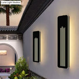 Modern Waterproof Outdoor Led Wall Lamps Ip65 Aluminum Light Garden Porch Sconce Lights 110V 220V
