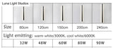 Modern Waterproof Outdoor Long Strip Led Wall Lamp Ip65 Aluminum Wall Light Garden Porch Sconce