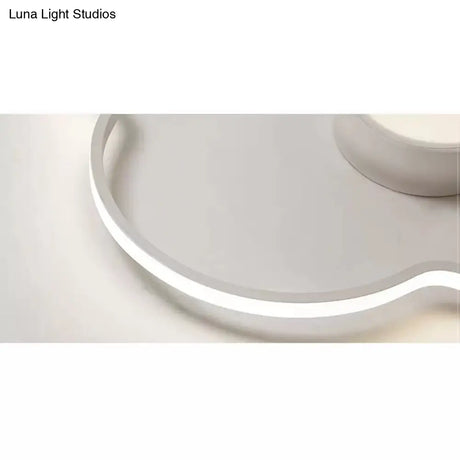 Modern White Flush Mount Nursing Room Cloud Ceiling Light