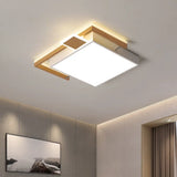 Modernist Black/Gold Led Flush Mount Lamp - 16’/19.5’/35.5’ Wide Iron Ceiling Fixture For