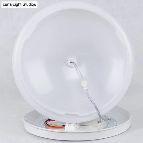 Motion - Sensing Cap Shape Led Flush Ceiling Light For Hallway