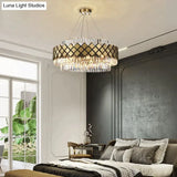 Neva 2 - Designer Alloy and Crystal LED Chandelier For Dinning Room Living room Chandelier