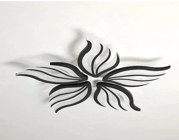 Nouveau plafonnier moderne simple lampe de salon en acrylique