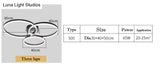 New Creative Circle Ceiling Lamp Ceiling