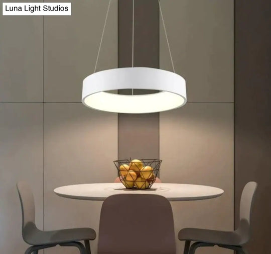 New Led Simple Pendant Lights Lamp For Living Room Lustre 3 Round Shape Ceiling Fixtures
