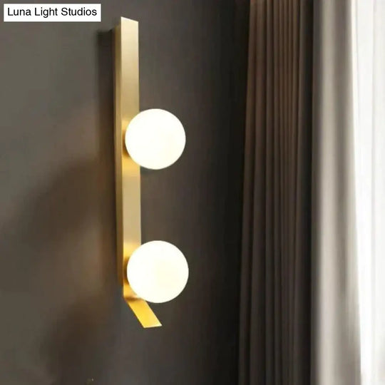 New Nordic Luxury Ball Copper Wall Lamp Lamps