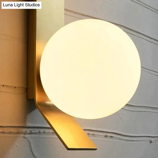 New Nordic Luxury Ball Copper Wall Lamp Lamps