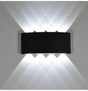 New Wall Lamp Led Aluminum Outdoor Indoor Ip65 Up Down White Black Modern For Home Stairs Bedroom