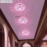 Nia - Flush Mount Small Led Ceiling Light For Art Gallery Decoration Front Balcony Lamp Porch Light