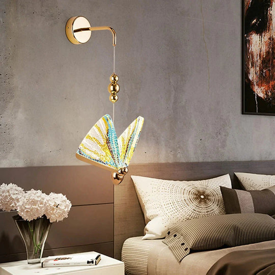 Applique Murale Led Papillon Nordique pour Chambre
