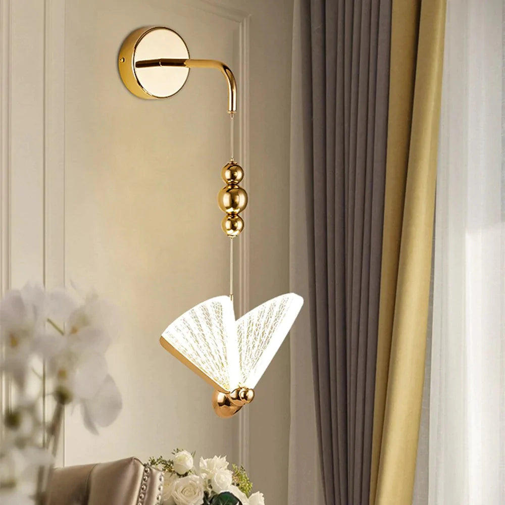 Applique Murale Led Papillon Nordique pour Chambre