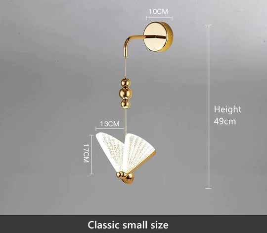 Applique Murale Led Papillon Nordique pour Chambre