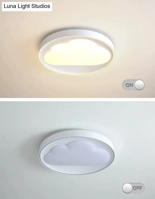 Nordic Cloud Iron Simple Led Ceiling Lamp