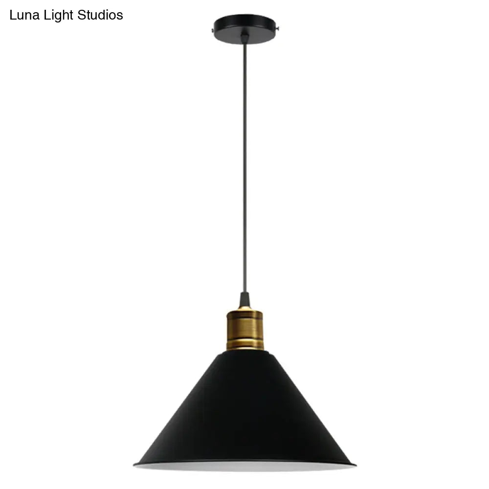 Nordic Conical Pendant Lamp - Stylish Metal Restaurant Down Lighting