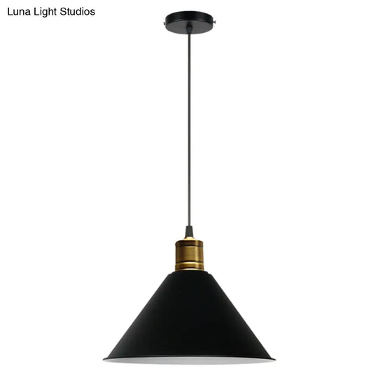 Nordic Conical Pendant Lamp - Stylish Metal Restaurant Down Lighting