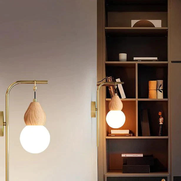 Nordic Corridor Bedside Lamp Copper Wall Lamps