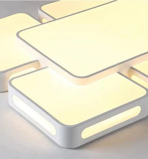 Plafonnier Led de Salon Simple de Mode Nordique
