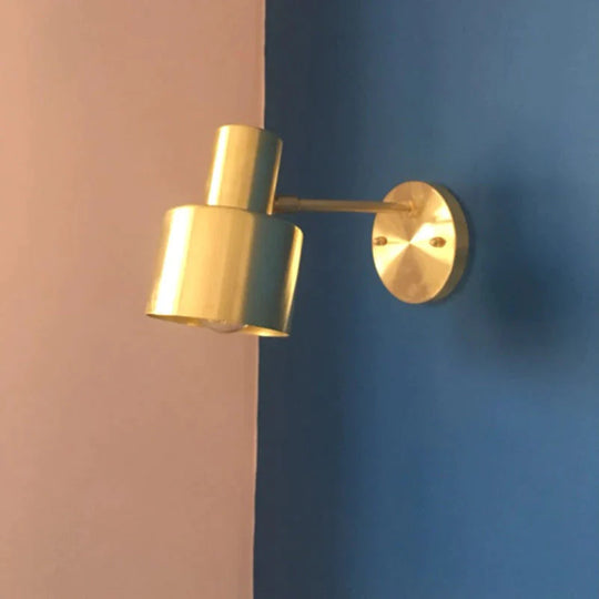 Nordic Golden Salon Chambre Chevet Salle De Bains Applique Murale En Cuivre