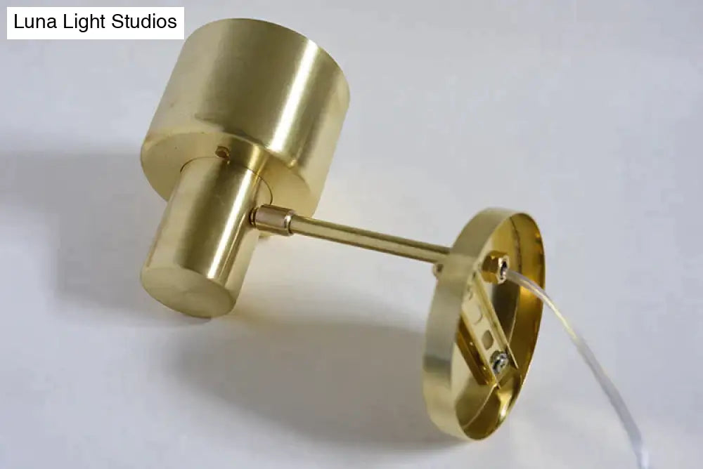 Nordic Golden Living Room Bedroom Bedside Bathroom Copper Wall Lamp Copper Wall Lamps