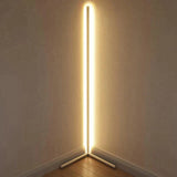 Nordic Led Floor Lamp Rgb Corner Right Angle Lights Coloful Bedroom Lamp Lighting Remote Control