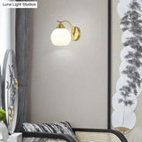 Nordic Living Room Background Wall Bedroom Copper Wall Lamp Copper Wall Lamps