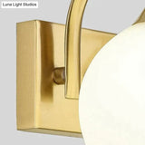 Nordic Living Room Background Wall Bedroom Copper Wall Lamp Copper Wall Lamps