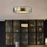 Nordic Living Room Special Light Luxury Lamp 50cm iron tricolor Ceiling