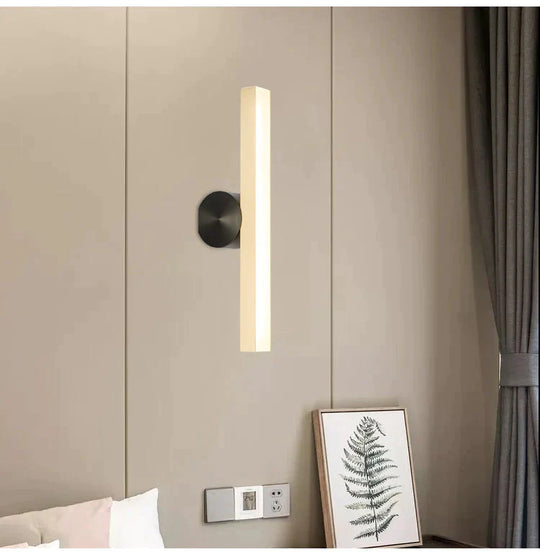 Applique murale en cuivre de couloir de mur de fond moderne créatif simple de luxe nordique