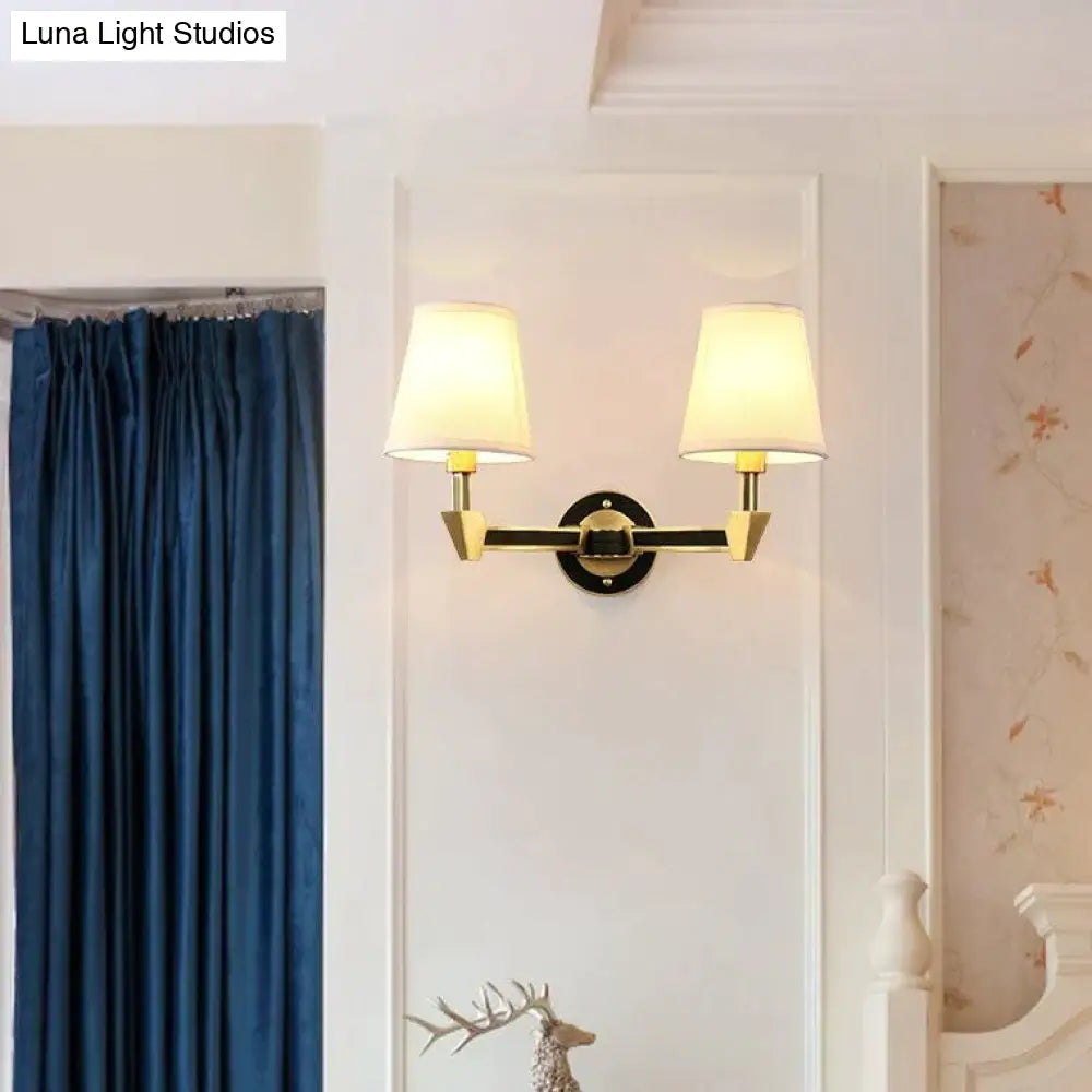 Nordic Minimalist Bedroom Bedside Full Copper Wall Lamp Copper Wall Lamps