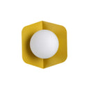 Nordic Modern Macaroon Metal Led Sconce - Stylish Indoor Decoration Yellow