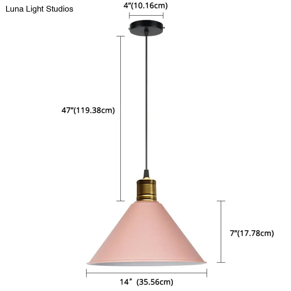 Nordic Style Metal Hanging Pendant Lamp With Modern Design - Ideal For Restaurant Ceilings