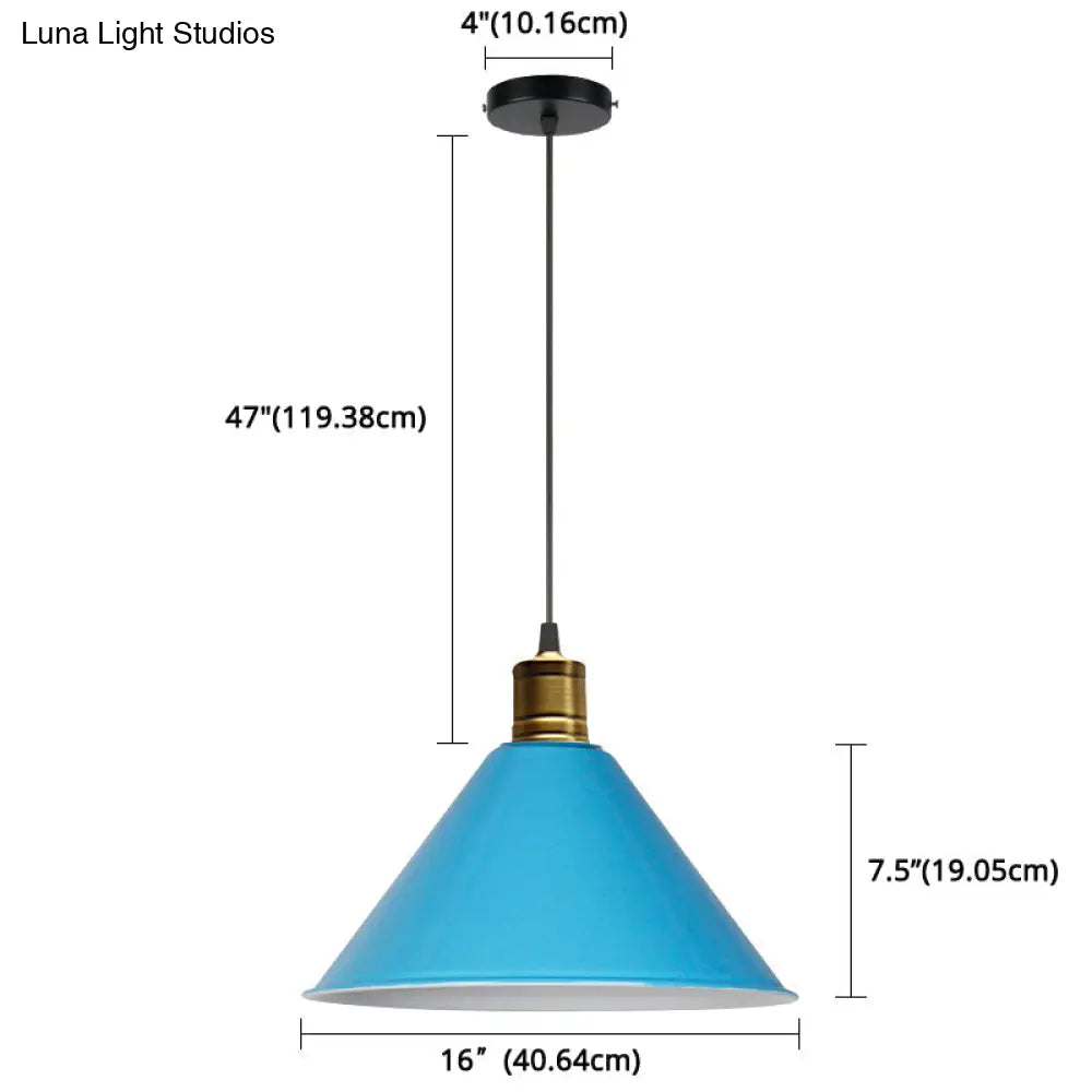Nordic Style Metal Hanging Pendant Lamp With Modern Design - Ideal For Restaurant Ceilings