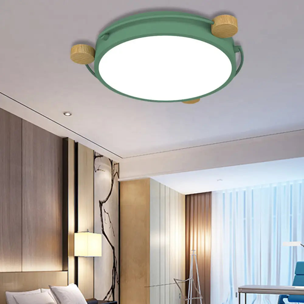Nordic Orbital Led Ceiling Fixture - 16’/19.5’/23.5’ Wide Flush Mount Lamp In
