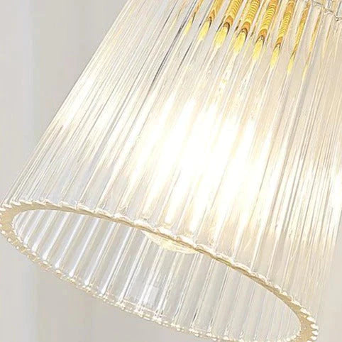Lampe murale en cuivre pleine de chevet de chambre à coucher de salon rétro nordique