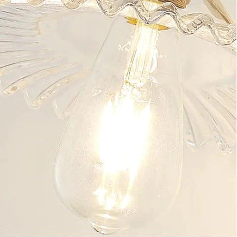 Lampe murale en cuivre pleine de chevet de chambre à coucher de salon rétro nordique