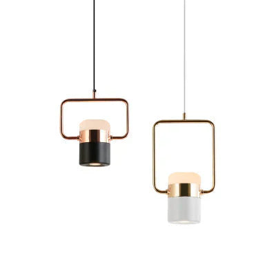 Nordic Simple Creative Chandelier Postmodern Luxury Rotating Table Lamp Led Single Bedroom Bedside
