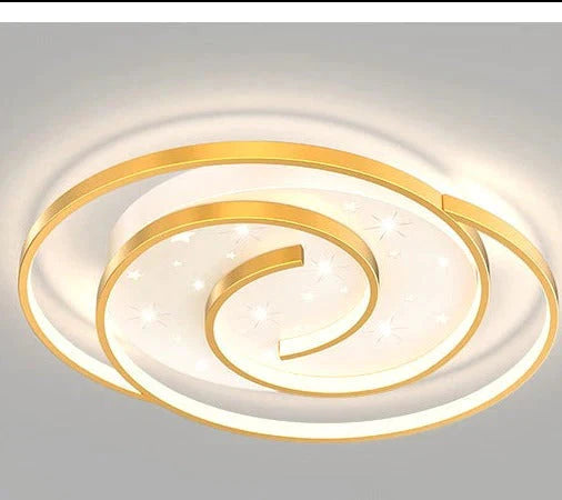 Plafonnier de chambre à coucher de salon de luxe de lumière d'ambiance moderne nordique simple