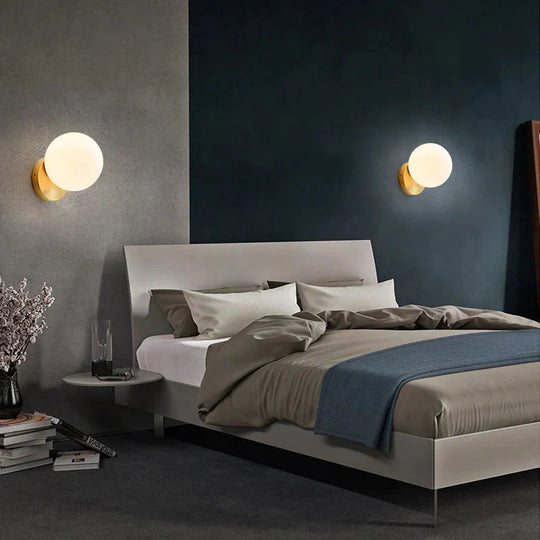 Applique murale Nordic Simple Planet tout en cuivre
