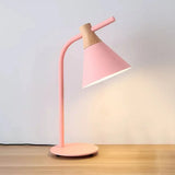 Nordic Single Head Metal Desk Light - Functional Reading Lamp For Study Rooms And Dormitories Pink