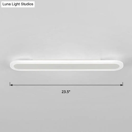 Nordic Style Acrylic Bar Led Wall Sconce For Corridor Lighting