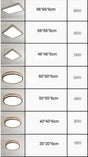 Nordic Walnut Color Indoor Ceiling Lamp Round 30cm 18W / Led white light Ceiling