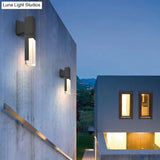 Outdoor Motion Sensor Led Wall Lamp Waterproof Garden Porch Sconces Villa Hotel Courtyard Aisle