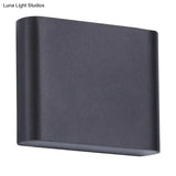Outdoor Waterproof Ip65 Wall Lamp 6W/12W Led Light Modern Indoor/Outdoor Decor Up Down Dual-Head