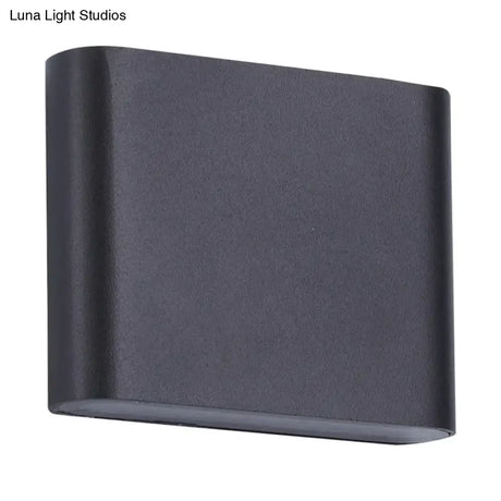 Outdoor Waterproof Ip65 Wall Lamp 6W/12W Led Light Modern Indoor/Outdoor Decor Up Down Dual-Head